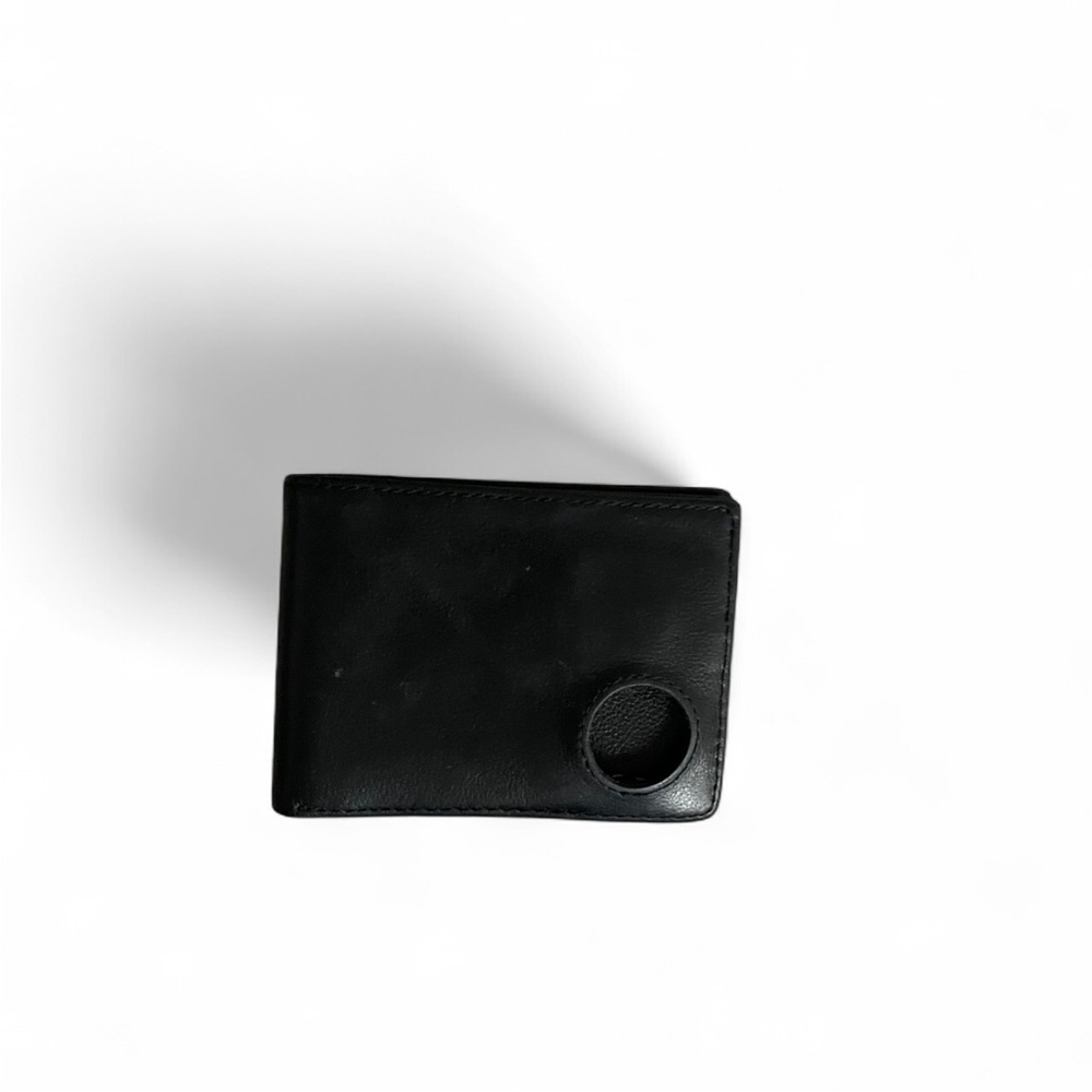 New With Tags Lorzor AirTag Holder Bifold Full Grain Leather RFID Block Wallet - Picture 9 of 11